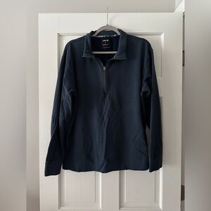 Stance Shelter 1/2 Zip Butter Blend Long Sleeve Pullover Sweater